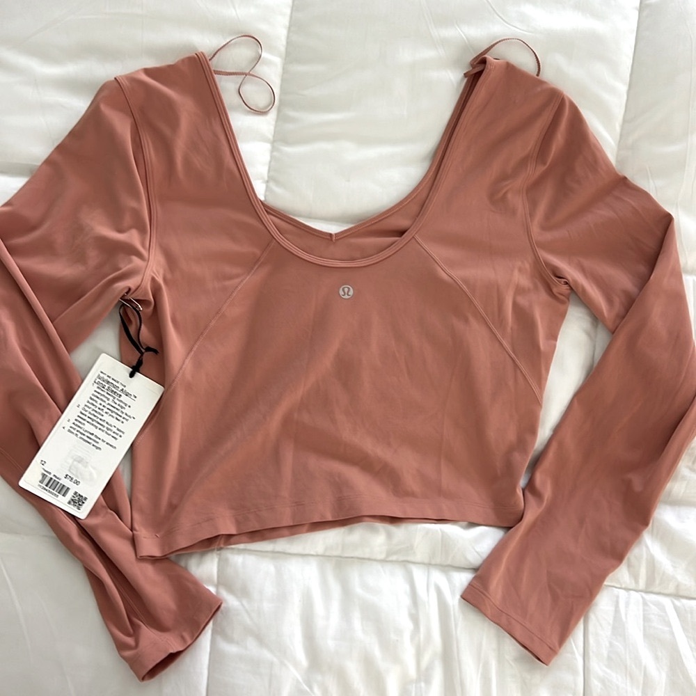 Lululemon Align blush Long Sleeve 12